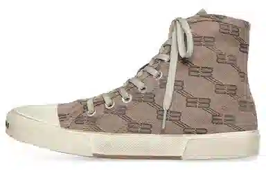 Balenciaga Paris High-Top Brown