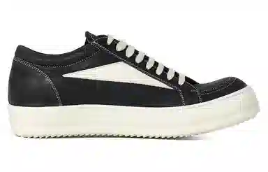 Rick Owens Low Top Sneakers Black