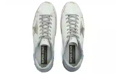 Golden Goose Super-Star White Distressed