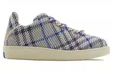 Burberry Low Top Sneakers Grey Blue