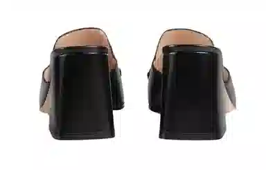 Gucci Horsebit High Heel Sandals Black