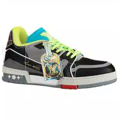 Louis Vuitton Trainer Sea Blue Black