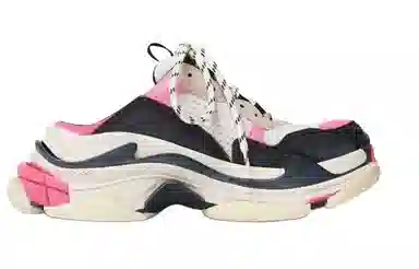 Balenciaga Triple S White Black Pink