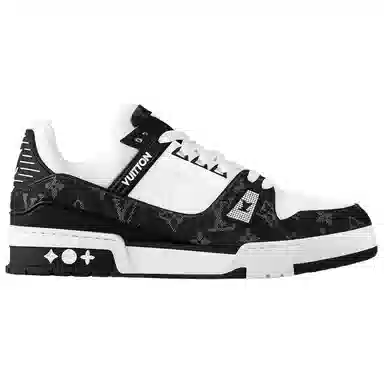 Louis Vuitton Trainer Black White