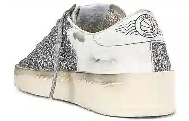 Golden Goose Stardan Silver White