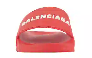Balenciaga Pool Slide China Red