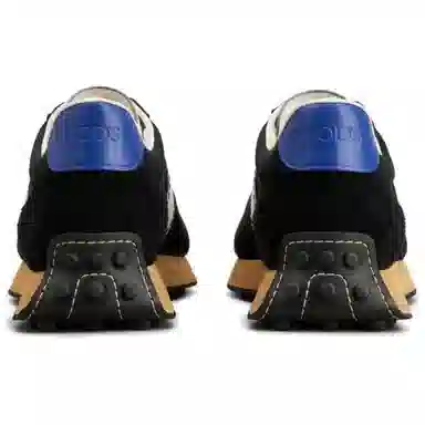 TOD'S Suede Low-Top Casual Shoes Black