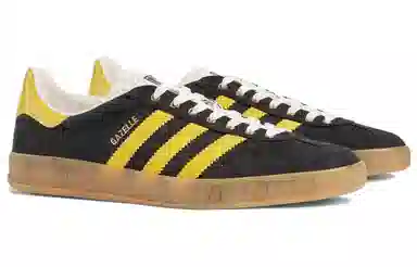 adidas x Gucci Gazelle Black Yellow