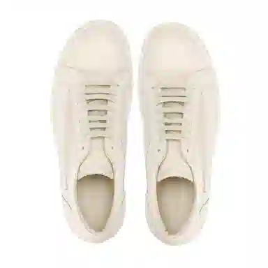 Rick Owens Low Top Sneakers White