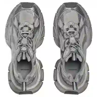 Balenciaga 3XL Nylon Low Top Sneakers