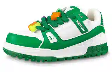 Louis Vuitton Trainer Maxi White Green