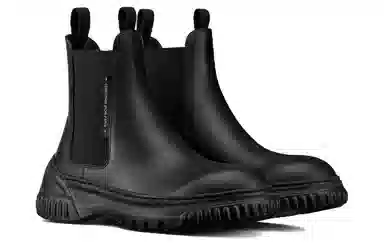 Dior D-Racer Chelsea Boots Black