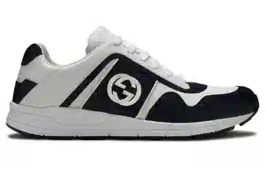 Gucci Double G Logo Black White