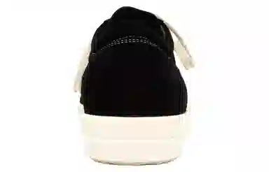 Rick Owens Low Top Fashion Sneakers Black White