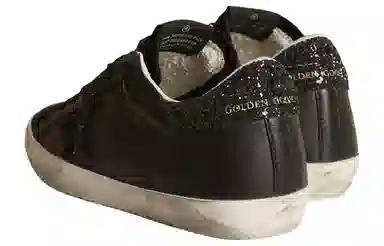 Golden Goose Low Top Sneakers Black Vintage