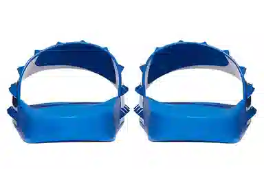 Valentino Vlogo Blue Slides