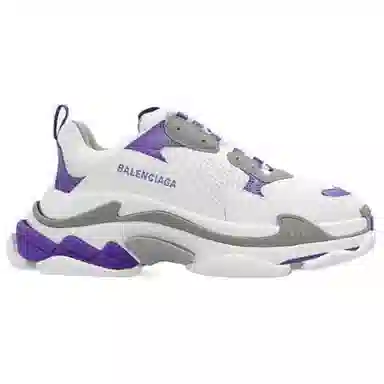 Balenciaga Triple S White Grey Purple