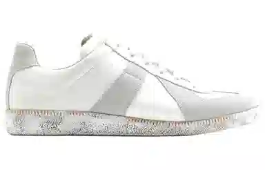 Maison Margiela Replica Painted Low White Grey