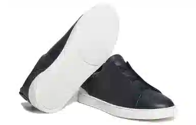 Zegna Low-Top Sneakers Navy