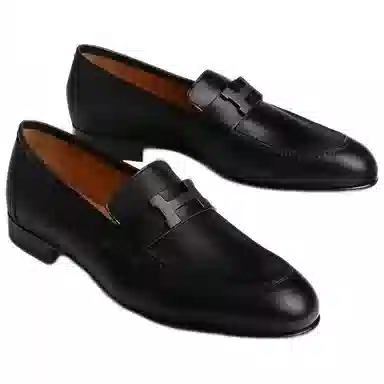 Hermes Loafers Black