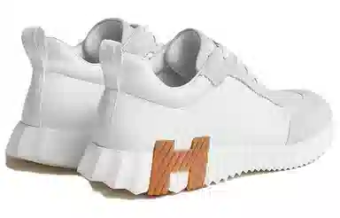 Hermes Bouncing White Brown