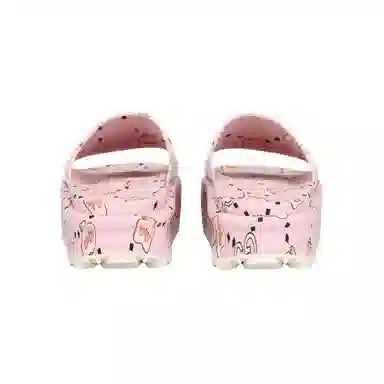 Gucci Rubber Animal Print Slides Pink