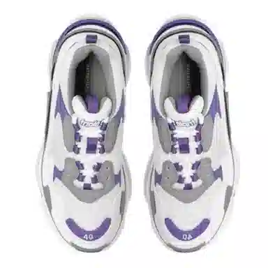 Balenciaga Triple S White Grey Purple