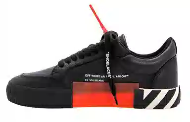 OFF-WHITE Vulcanized Low Black