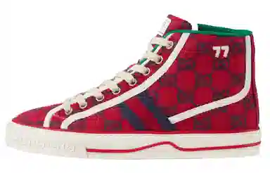 Gucci Tennis 1977 High Top Red
