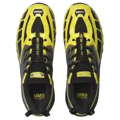 MM6 Maison Margiela x Salomon Low Top Sneakers Yellow Green