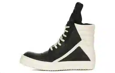 Rick Owens High Top Sneakers Black