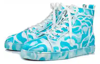 CL High-Top Fashion Sneakers Blue White