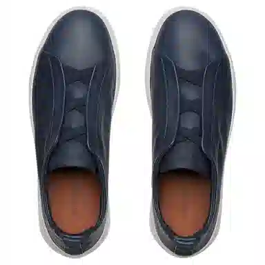 Zegna Triple Stitch Blue