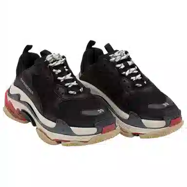 Balenciaga Triple S Black Red