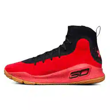 Under Armour Curry 4 Red Black Gum