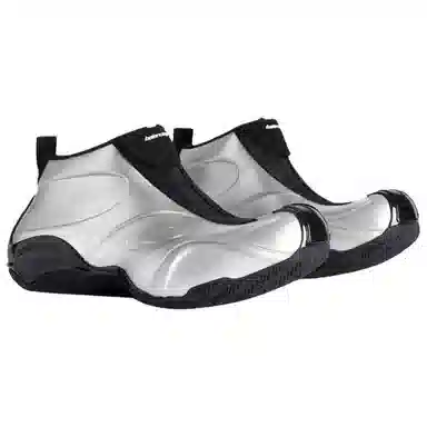 Balenciaga Basketball Mid Silver