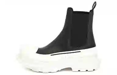 Alexander McQueen Tread Slick Chelsea Boots Black