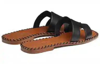 Hermes Oran Black Brown