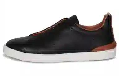 Zegna Triple Stitch Black