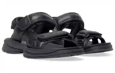 Balenciaga Tourist Sandals Black