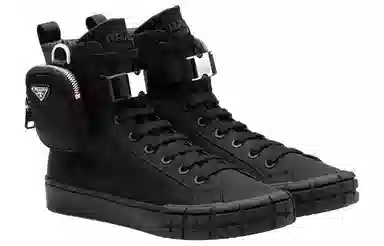 Prada Nylon Sneakers Black