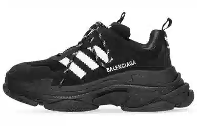 adidas x Balenciaga Triple S Black