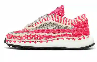 Valentino Crochet Low-Top Sneakers Red