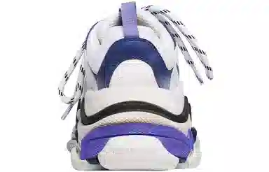 Balenciaga Triple S White Blue