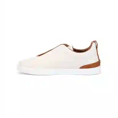 Zegna Triple Stitch White