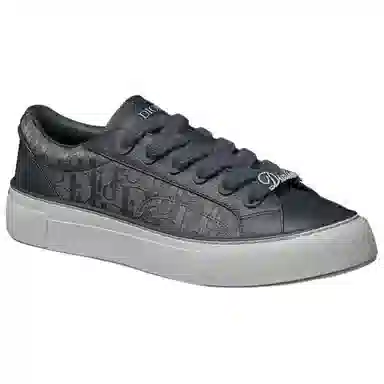 DIOR B33 Spin Embossed Low Sneakers Gray Limited Edition
