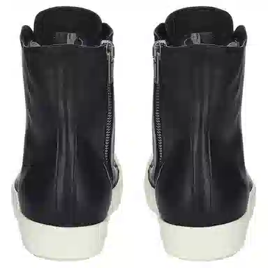 Rick Owens High Top Sneakers Black