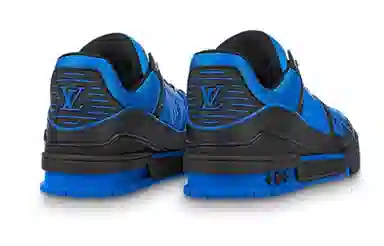 Louis Vuitton Trainer Blue Black