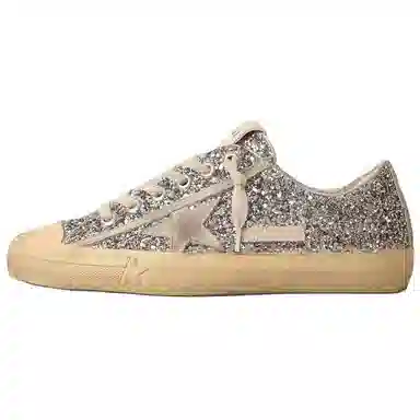Golden Goose V-Star Silver