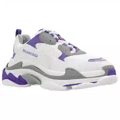 Balenciaga Triple S White Grey Purple